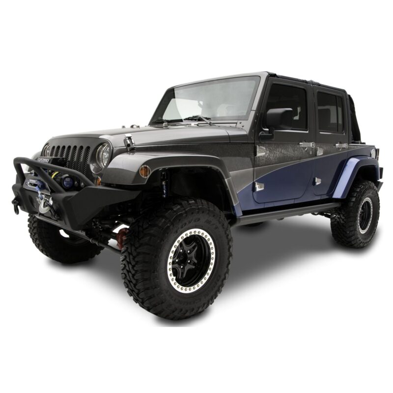 AMP Research 75122-01A PowerStep Electric Running Boards for 2007-2017 Jeep Wrangler JK Unlimited, 4-Door