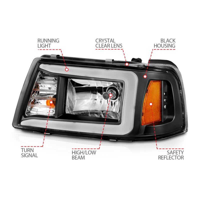 ANZO USA - Crystal Headlight - 111511