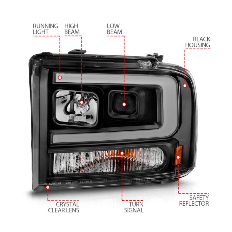 ANZO USA - Projector Headlight - 111551