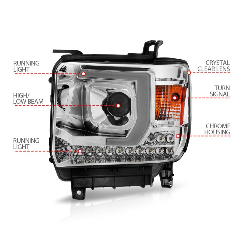 ANZO USA - Projector Headlight - 111553